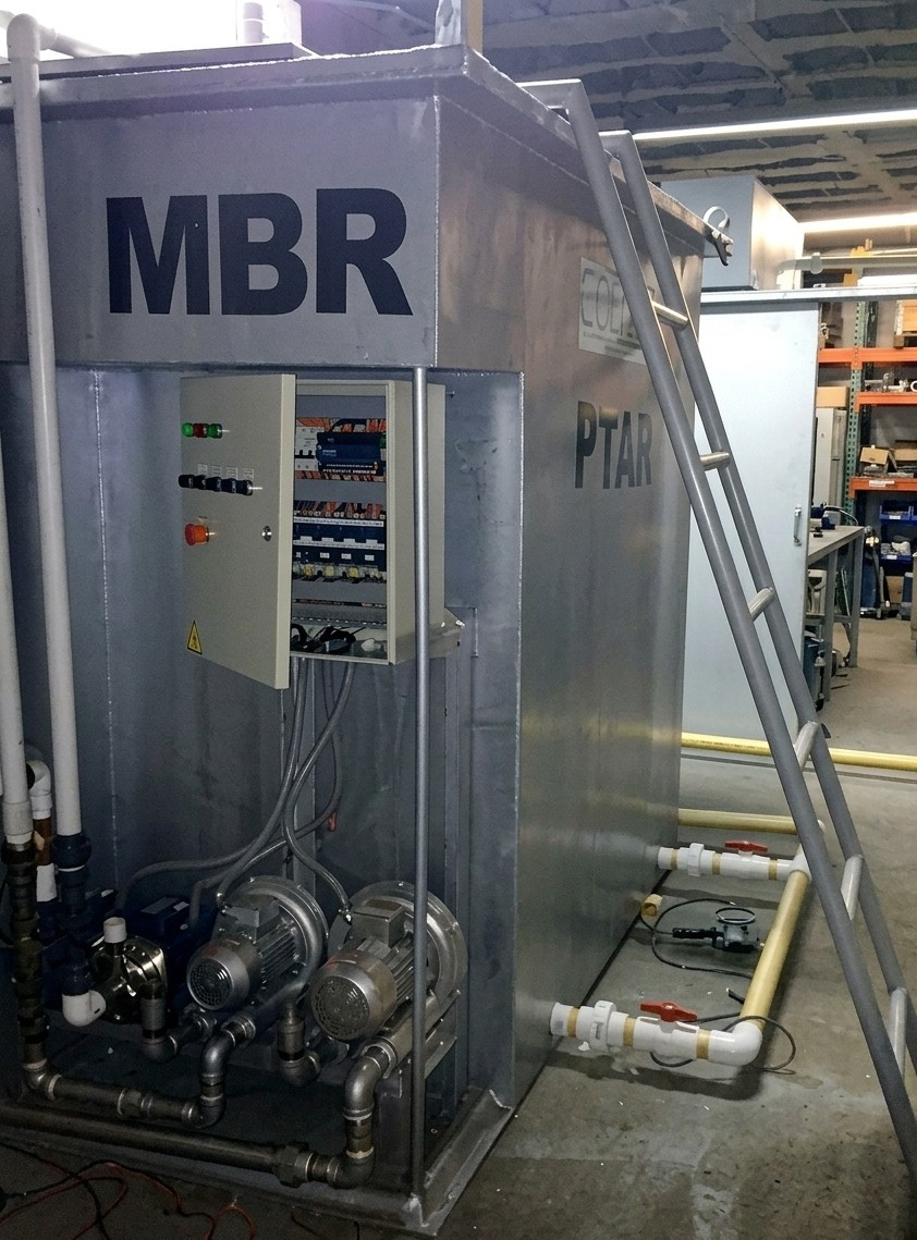Planta PTAR-MBR 5m3/d